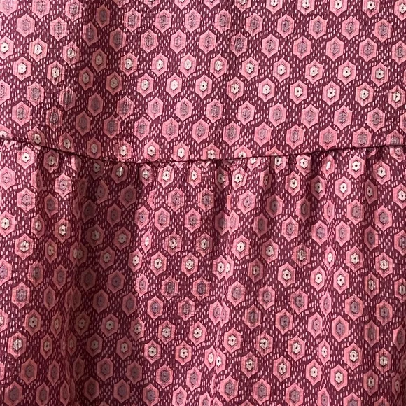 Free People Hexagon Print Knee length skirt - Picture 2 of 10